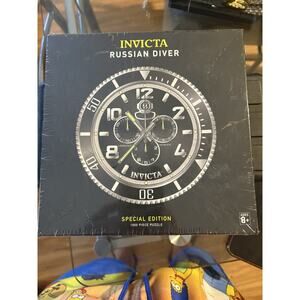 Invicta Hybrid Joker 1000 Piece Jigsaw Puzzle Watch DC Comics